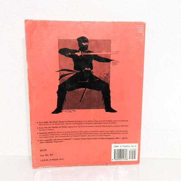 Ninjas & Superspies RPG By Palladium Books Revised Edition 1994 Martial Arts - Picture 2 of 5